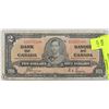 Image 1 : 1937 CANADIAN $2 BILL