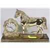 Image 1 : HORSE DESKTOP CLOCK  DECOR