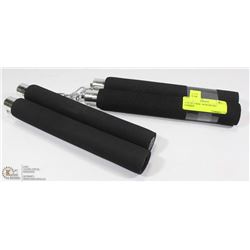 LOT OF 2 NEW  NUNCHUCKS  PADDED FOR TRAINING
