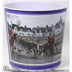 FOXHOUND DESIGN WASTE BASKET