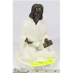 "THE SAGE" STATUE BY MINTON