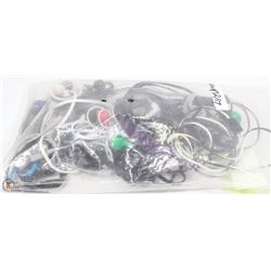 LOST & FOUND BAG OF HEADPHONES WITH FITNESS