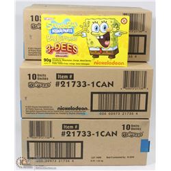 THREE CASES OF ASSORTED PAST EXPIRED CANDY