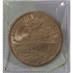 1-OZ .999 COPPER ROUND