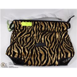 ZEBRA PRINT SHOULDER BAG