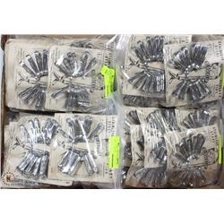 FLAT OF STEEL CLOTHES PINS