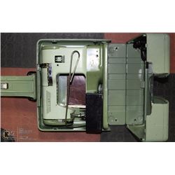 VINTAGE ELNA SUPERMATIC SEWING MACHINE WITH