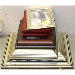 STACK OF PICTURE FRAMES