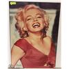 Image 1 : LARGE MARYLIN MONROE PLAQUE 36”X24”