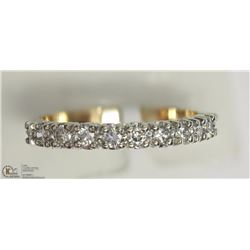 14K YELLOW GOLD DIAMOND RING