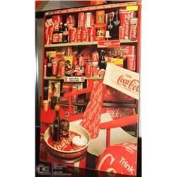 LARGE COCA COLA PRINT 38"X27"