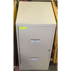 2 DRAWER FILE CABINET 15"X18"X29.5"