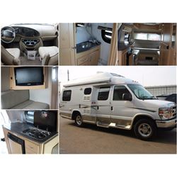 FEATURE 2008 FORD ECONOLINE VAN MOTORHOME-PLEASURE