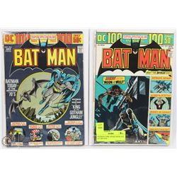BATMAN COMIC BOOKS FROM 1974 (43 YRS OLD)