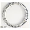 Image 2 : STERLING SILVER SAPPHIRE BANGLE