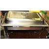 Image 1 : CHAFFER DISH WITH 2 INSERTS PLUS 2 BURNERS WITH