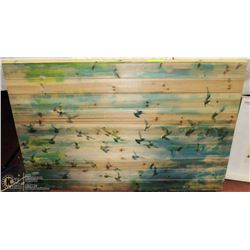 ORIGINAL SIGNED PAINTING BY PARVEZ ON WOOD