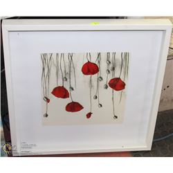 SHOWHOME FLORAL FRAMED PICTURE