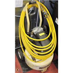 TRADEMASTER 5HP PANCAKE AIR COMPRESSOR WITH HOSE