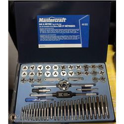 MASTERCRAFT SAE & METRIC TAP & DIE SET
