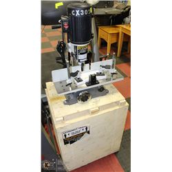 CRAFTEX 5/8" HOLLOW CHISEL MORTISER WITH TILTING