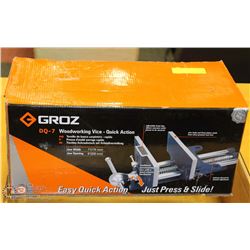 GROZ WOODWORKING VISE NEW IN THE BOX