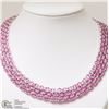 Image 1 : STERLING SILVER RUBY NECKLACE