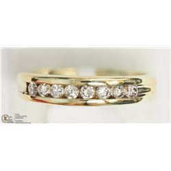 14K YELLOW GOLD DIAMOND RING