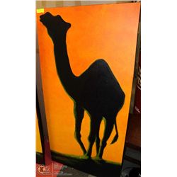 32" X 60" CAMEL PAINTING