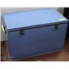 Image 1 : TURQUOISE VINTAGE TIN COOLER