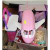 Image 1 : LARGE BARBIE DOLL TOY COLLECTION, INCLUDES TOTE OF