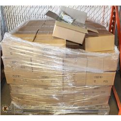 PALLET OF NEW CANDLE TINS W/ A VARIETY OF SAYINGS