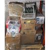 Image 1 : PALLET OF ESTATE ITEMS INCL. HOSE & REEL,