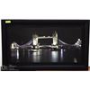Image 1 : FRAMED 4'X28" LONDON BRIDGE CANVAS PRINT MOUNTED