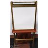 Image 2 : CHILDRENS CHALK/WHITE BOARD EASEL WITH STORAGE