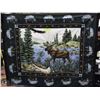 Image 1 : HANGING MOOSE QUILT BANNER