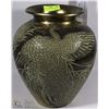Image 1 : GOLD LEAF FINISH PHOENIX VASE