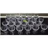 Image 1 : 24 PC OF WATERFORD CRYSTAL GLASSES