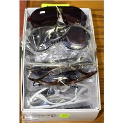 BOX OF NEW SUNGLASSES ON CHOICE