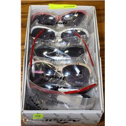 BOX OF NEW SUNGLASSES ON CHOICE
