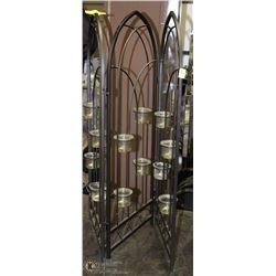 TALL IRON CANDLE GATE 31X37