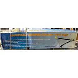 NEW ADJUSTABLE BUMPERMOUNT TOW BAR WITH