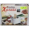 Image 1 : NEW FONDUE EXPRESS ELECTRIC FONDUE MAKER