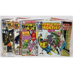 LARGE COLLECTION OF POWER MAN & IRON FIST COMICS