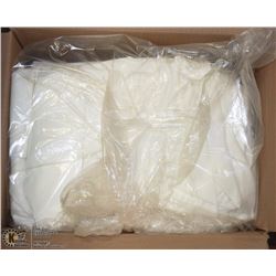 CASE OF KLEENGUARD WHITE LAB COATS MEDIUM