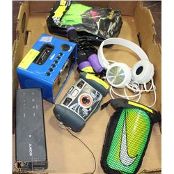 LOST & FOUND BLUE TOOTH SPEAKERS, CAMERA & MORE