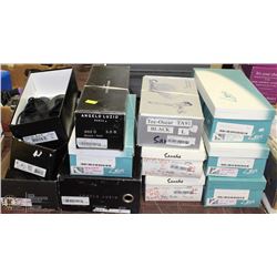 LOT OF 12 ASSORTED SIZED TAP SHOES FOR CHILDREN