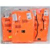 Image 1 : LOT OF 3 FOX CREEK SMALL JACKETS ORANGE