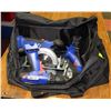 Image 1 : CAMPBELL HAUSFELD CORDLESS TOOLS IN BAG