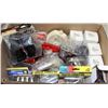 Image 1 : BOX OF ASST MARKERS & ASST LIGHTS